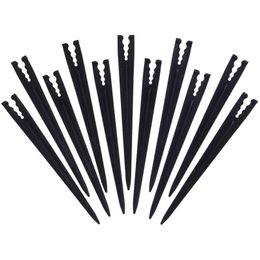 Watering Equipments 50 Pieces Plastic Irrigation Support Stakes For 4/7 Or 3/5mm Tubing And Emitters/Drip Kits/Garden Tools