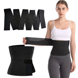 Women Waist Bandage Wrap Trimmer Belt Waist Trainer Shaperwear Tummy Control Slimming Fat Burning For Postpartum Sheath Belt