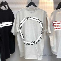 2023 Designer Kanyes Klassische Herren-T-Shirts Friedenstaube Herren Damen Mode High Street Männer und Frauen T-Shirts Drucktuch Machen Sie Handwerk KurzarmIZUA