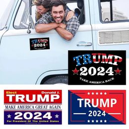 vinyl labels 2024 Custom Trump Sticker Vinyl Donald Bumper Sticker Presidential Election Stickers For Phone Case Bumper Decor