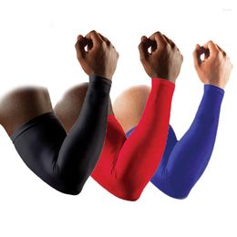 Knee Pads 1 Pair Basketball Arm Brace Support Lengthen Sleeves Guard Sports Safety Protection Elbow Warmers Cycling