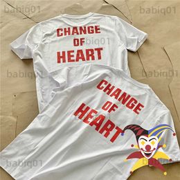 Men's T-Shirts Double Red 1017 ALYX 9SM Tee 2022 Men Women 1 1 High Quality Change Of Heart Graphic ALYX T-shirt Summer Tops Short Sleeve T230321