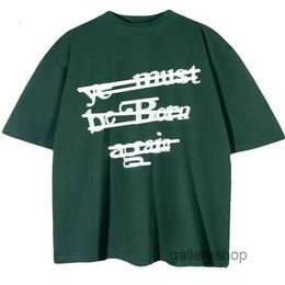 2023 Designer Kanyes Classic Mens T-shirts Peace Dove mens womens Fashion High Street men and women tshirts printing cloth Make craft Short SleeveYF6G