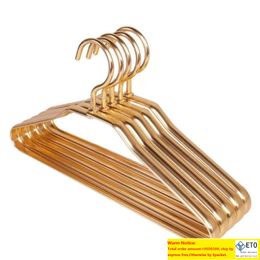 Clothes Hangers Aluminium Metal Luxury Antirust Shirts Dress Coat Rack Waterproof Kids Baby Hangers Rack