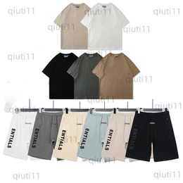 Men's Tracksuits Men's Designer Sportswear High Quality Men's Women's T-shirt Shorts European and American Style Street Reflective Pressed Letter Sportswear T230321