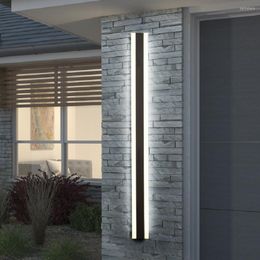 Wall Lamps Strip Lamp Modern Outdoor Waterproof IP65 Aluminium Simple Garden Villa Entrance Balcony Courtyard