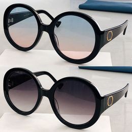 2023 oversize sunglasses for women Luxury Brand Designer Large round glasses Vintage Black New Fashion Travel Sunglasses men acatate sexy Big eyes gafas de sol 1256