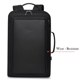 Backpack WILLIAMPOLO Men's Anti-thief Fashion Men Multifunctional Waterproof 15.6 Inch Laptop Bag Man USB Travel