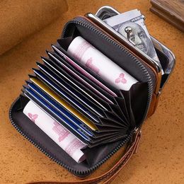 Vintage zipper women designer card holders lady fashion casual zero wallets female casual clutchs no321