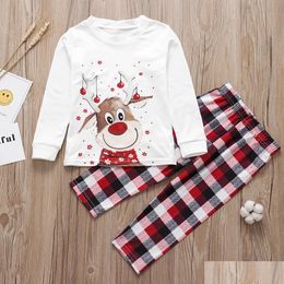 Special Ocns Deer Adt Kid Family Matching Clothes Topadd Xmas Drop Delivery Baby Kids Maternity Clothing Cosplay Costumes Dhxjz