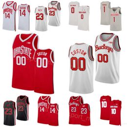 College Basketball 10 LaQuinton Ross Jerseys 1 Deshaun Thomas 0 Jared Sullinger 11 Jerry Lucas 34 Kaleb Wesson Ohio State Buckeyes University All Stitched NCAA