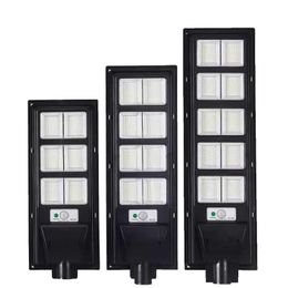 500W Solar Street Lights Outdoor Led Security Flood Lights Motion Sensor IP65 Waterproof Dusk Dawn Solar Light Lamp Remote Control Garden Yard Basketball usastar