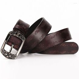Belts Faux Leather For Women With Vintage Pin Buckle Ladies Strap Jeans Trouser Dress Decoration