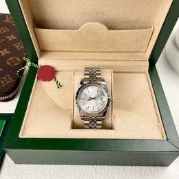 mit Originalbox hochwertiger Uhr 41-mm-Präsident Datum Just