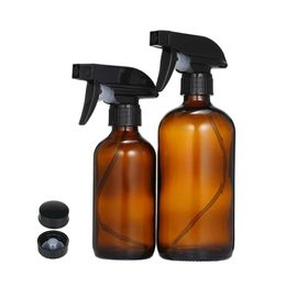 Storage Bottles & Jars 2pcs 240/500ml Silicone Spray Bottle Empty Can Water Mist Stream Sprayer Oils For Plants Pets