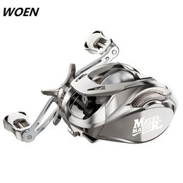 WONE New product W200 Luya Baitcasting Reels Universal wire cup 6.3:1 speed ratio Sea fishing wheel 8kg magnetic brake