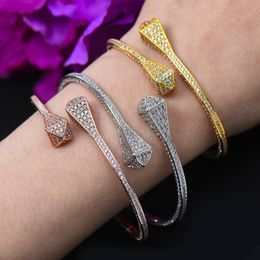 Bangle Personality Fine Women Trendy 3D Shape Bracelet Top Quality Super Gift For Friends Lover Unexpect Surprise