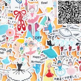 Gift Wrap 40 Pcs Students Dance Everyday Cartoon Stickers For Phone Decorative Waterproof Sticker Scrapbooking Laptop Children