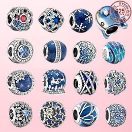 925 siver beads charms for pandora charm bracelets designer for women Crown O Shaped Charms