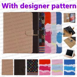 Designer Tablet PC ipad Case For ipad pro 12.9 mini 6 4 5 Case ipad 9th 10th generation 10.9 Air 10.5 Air 4 ipad10.2 ipad Pro 11 inch Fashion Leather Letter Card Holder Cover