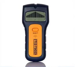 Meters 3 In 1 Wire Metal Wood Detectors Stud Finder Wall Scanner TS79 AC Voltage Live Detect Behind LCD Display