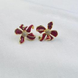 Bolzenohrringe 156 --- Schönes Geschenk für Frauen Blüten Ohrringe