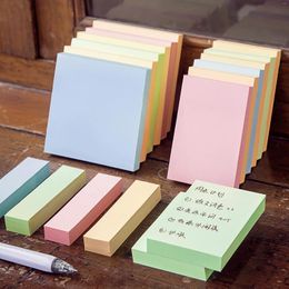 3/4pcs Colourful Sticky Notes Index Memo Pad Self-adhesive Label Paper Bookmark Sticker Sign Message School Stationary Supplies