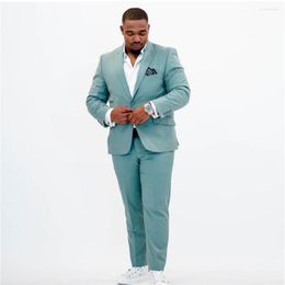 Men's Suits Classy Men's Suit Peaked Lapel Blazers Plus Size Male Tuxedos Tailored Groom Wear Two Pieces Prom Jacket And Pants