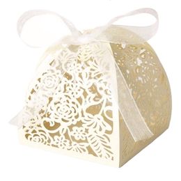 Other Event Party Supplies 50/100pcs Small Candy Boxes Wholesale Exquisite Wedding Gifts Chocolate Box for Birthday Party Holy Communion Baptism Supplies 230321