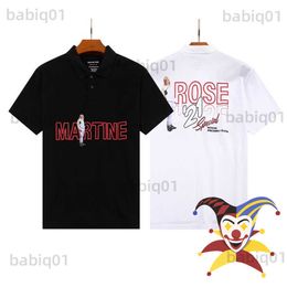 Men's T-Shirts Oversized MARTINE ROSE T Shirt Men Women Stand Collar MARTINE ROSE T-shirt Tee Tops T230321