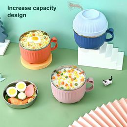 Bowls Stainless Steel Insulated Lunch Box Student School Multi-Layer Tableware Bento Container Storage Breakfast Boxes