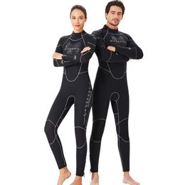 Wetsuits Drysuits Premium 3MM5MM Neoprene Wetsuit Men Women for Deep Scuba Diving Snorkelling Thickened Warm Wetsuit Swimming Kayaking Surf Suits 230320