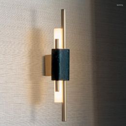 Wall Lamp Tanto LED Sconce Modern Marble For Living Room Bedroom Loft Decorative Bedside Bathroom Indoor Home