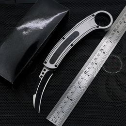 nuovo coltello rapido automatico rotante coltello tattico in lega di zinco coltello tascabile da caccia esterno EDC Utensili da cucina La fibra di carbonio