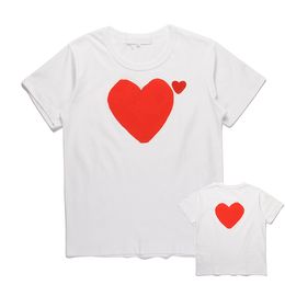 mens womens Famous fashion designer play Red Love couple tshirt casual short sleeve summer streetwear hip-hop tops Print clothing On Sale