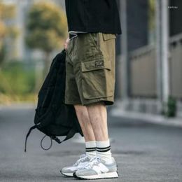 Men's Shorts 2023 Summer Men Cotton Cargo Fashion Casual Multi Pockets Military Quick Dry Tactical Male Y2k Shor