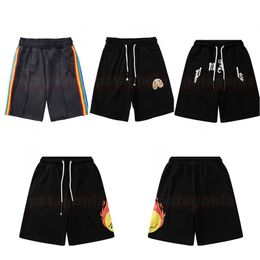 Fashion Mens Classic Shorts Man Casual Loose Beach Short High Street Shorts For Man Sweatpants Size S-XL