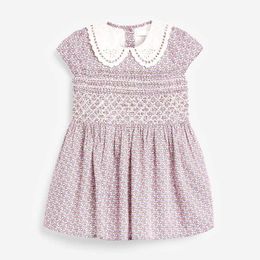 Girl's Dresses Little maven Summer Dress Baby Girls Cotton Floral Casual Clothes Soft and Comfort for Toddler Infant Kids 2 to 7 years