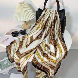 6 видов стилей, модный принт с буквами, имитация шелкового шарфа, шейный платок для женщин, большой размер, сумка с длинной ручкой, шарфы, сумка через плечо, багажная лента, повязка на голову 180-90 см