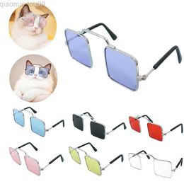 Cat Costumes Pet Supplies Square Dog Cat Pet Glasses for Pet Products Eye-wear Pet Sunglasses Photos Props Accessories Cat Glasses Kitty Toy AA230321
