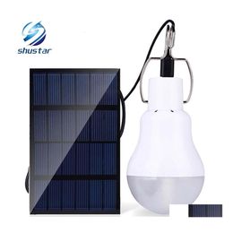 Solar Street Light Led Lights 15W 130Lm Bbs Charged Energy Lamp Garden Camp Outdoor Lighting Drop Delivery Re Able Dhsxy