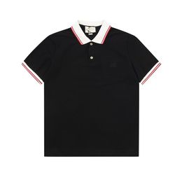 4 New Fashion London England Polos Shirts Mens Designers Polo Shirts High Street Embroidery Printing T shirt Men Summer Cotton Casual T-shirts #213