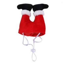 Dog Apparel Hat Pet Funny Christmas Clown Cat Ornaments Headgear Supplies Decoration For And