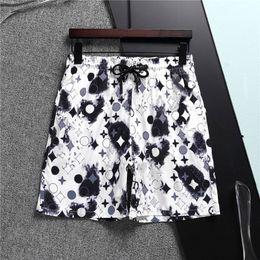 Men's Shorts Summer Designer Casual Sport 2023 Stylish Quick Dry Men's Beach pants in Chequered black and white Asian sizesM-3XL#94