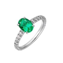 diamants legers ring emerald for woman designer for man gang drill 925 silver T0P quality highest counter quality will never fade Jewellery premium gifts 014