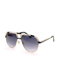 New fashion men pilot sunglasses 9100 metal frame German design style high end outdoor uv400 protection glasses