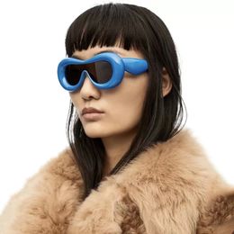 Fashion Loewe Funny Eyewear Eyeglasses Diseñador de gafas de sol Hip Hop Diseño europeo para mujeres Men Glasses Sol Flotingeyes Unidos ojos de gato UV400