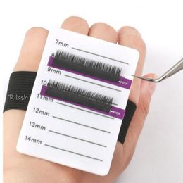 False Eyelashes Pcs Acrylic Eyelash Pallet With Belt Extension Holder Lash Tablets Tray PaletteFalse