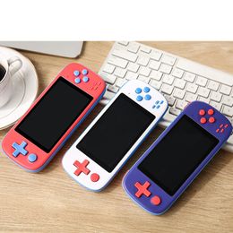 Multifunctional Retro Game Player 4.3 Inch IPS HD Screen Handheld Game Console Built-in 6800 Games Portable Pocket Mini Video Game Players AV Output DHL Fast