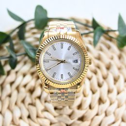 Luxury Men's Automatic Mechanical Watch 36/41MM 904Laa All Stainless Steel Watch Women's 28/31 Battery Super Bright Sapphire Waterproof Watch montre de luxe 2024